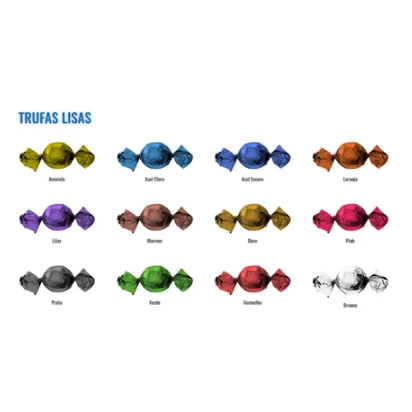 Embalagem para Trufa e Bombons Carber 14,5x15,5cm Carber c/100 un