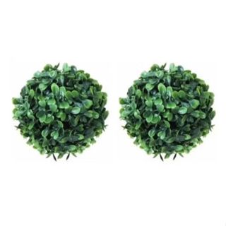 2 Bolinha Grama Buchinho Artificial Decorativa 13cm Kit Bola Decoração Mesa Festa Aniversário em Oferta na Shopee