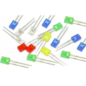 Kit 100x Led Retangular 5mm Colorido 2x5x7mm Led Retangular / Quadrado em Oferta na Shopee