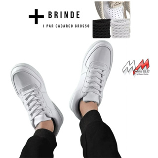 Tênis branco Lançamento unissex casual todas as ocasiões em Oferta na Shopee