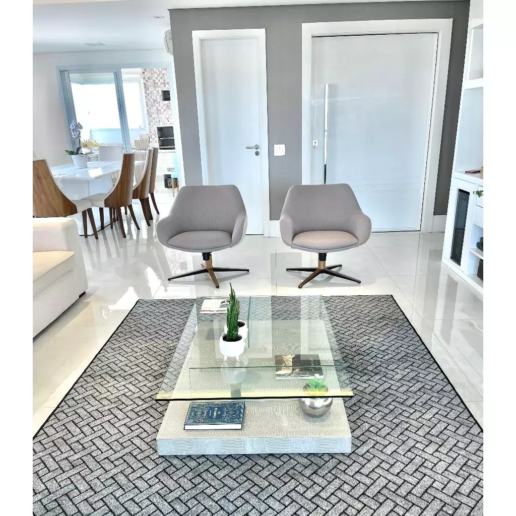Tapete Para Sala Quarto 2,00x1,50 Fácil Limpeza Novo Design