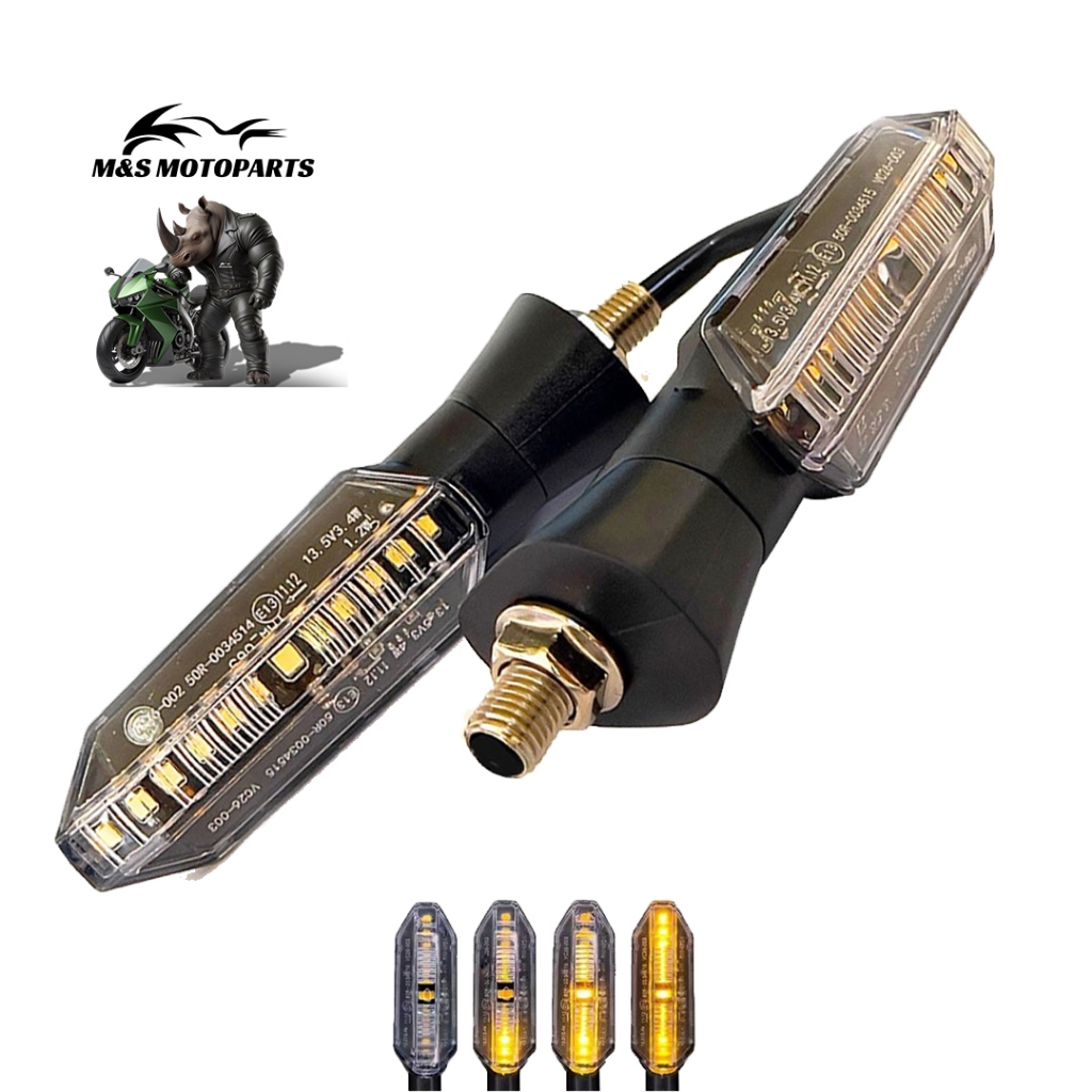 Pisca Seta Led Moto Sequencial Twister CB300 XRE Par