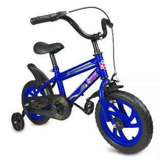 Bicicleta Infantil Aro 12 Conect Brinq Rodinhas De Apoio Brinquedo