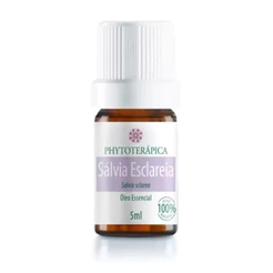 Óleo Essencial Sálvia Esclareia 5 ml Phytoterápica