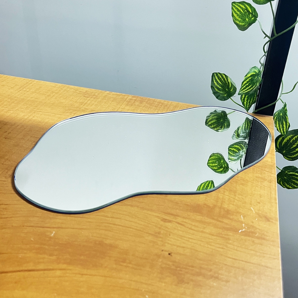 Bandeja Espelhada Orgânica Nuvem - Lavabo Cantinho Do Café, Decoração em Oferta na Shopee