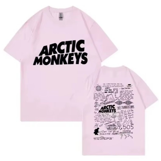 Camiseta Estampa Adulto/Infantil Lançamento Unissex Em Algodão Banda Arctic Monkeys. — imagem 2 de 2