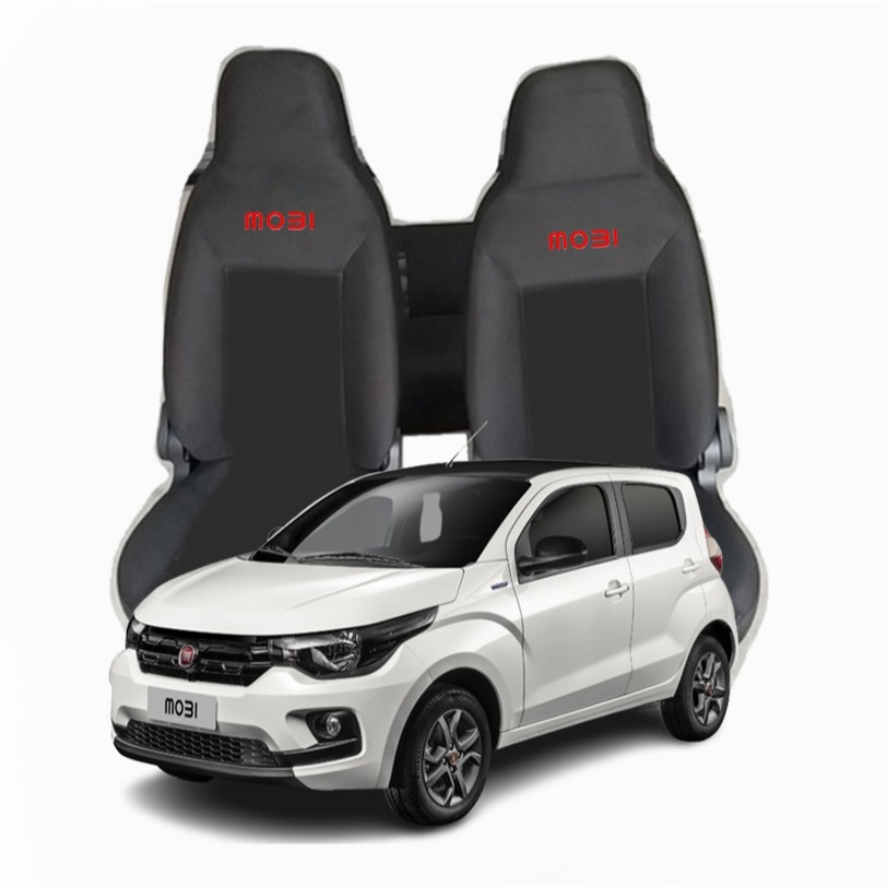 Capa banco de carro Tecido Original Grosso Mobi 2015 a 2027 promoção relâmpago  + Brinde em Oferta na Shopee