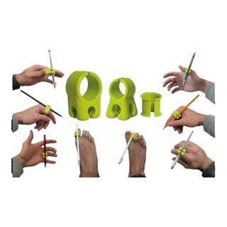 Kit Dispositivo Prótese de Escrita Adaptativo para pessoas com limitações de movimentos Anel Elefont em Oferta na Shopee