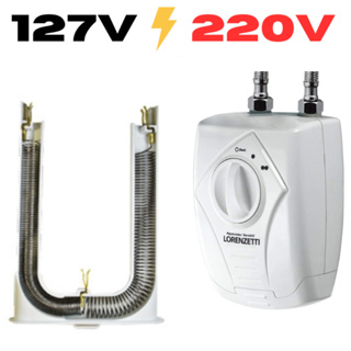 Resistência Aquecedor Lorenzetti Versátil 127v 5500w ou 220v 6400w em Oferta na Shopee