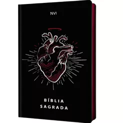 Bíblia Sagrada Coração Redimido | Capa Dura NVI