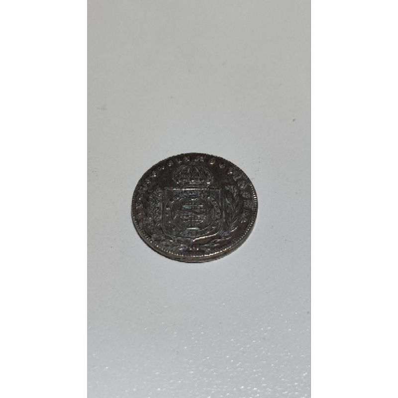 MOEDA SOUVENIR 80 RÉIS IMPÉRIO D.PEDRO II