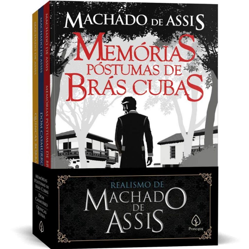 Kit 3 Livros Realismo de Machado de Assis