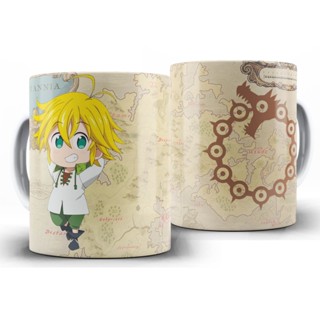 Caneca personalizada Sete Pecados Capitais - Meliodas em Oferta na Shopee