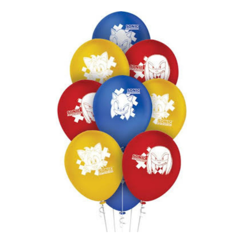 Balão Sonic N9 Bexiga Sonic 25 Unidades em Oferta na Shopee