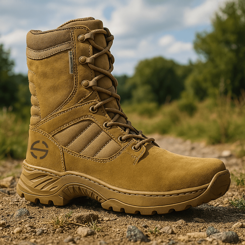 Bota Coturno Coyote Tática Spectrun Fast Militar Motoqueiro Airsoft Motociclista Confortável