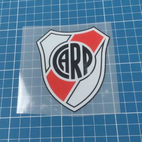 River Plate Adesivo Têxtil Termocolante Fácil aplicação