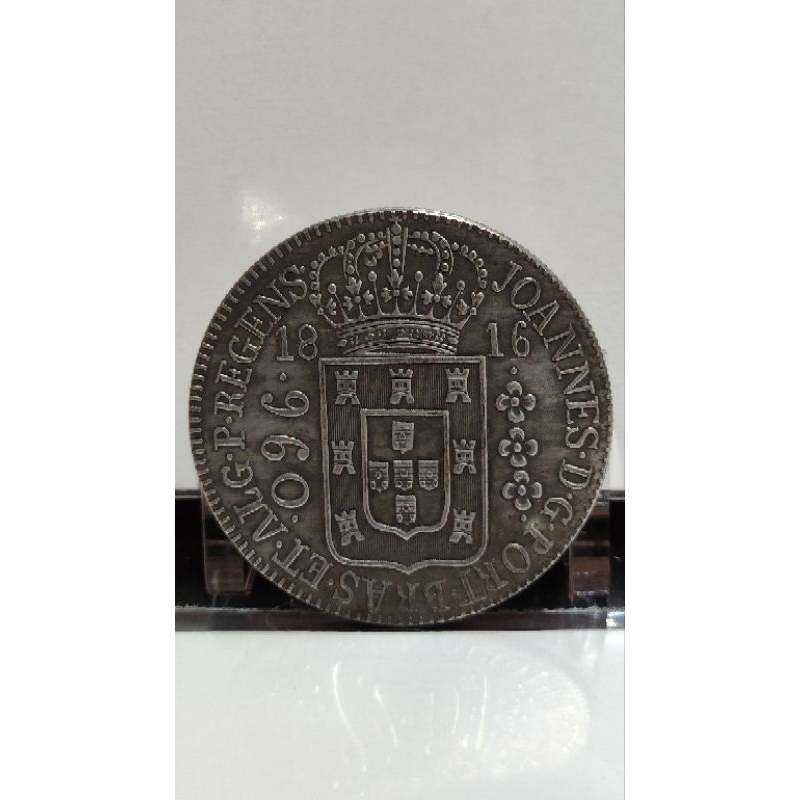 MOEDA SOUVENIR 960 RÉIS IMPÉRIO 1816.