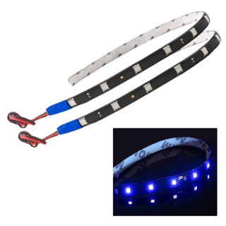 Kit 4 Fita Siliconada 12 Led 30 Cm Azul em Oferta na Shopee
