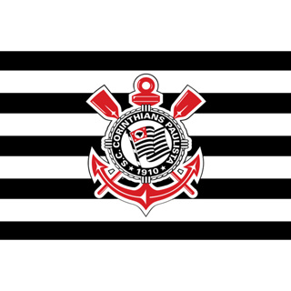 Bandeira Do Corinthians 2,20m x 1,45m Em Tecido Oxford em Oferta na Shopee