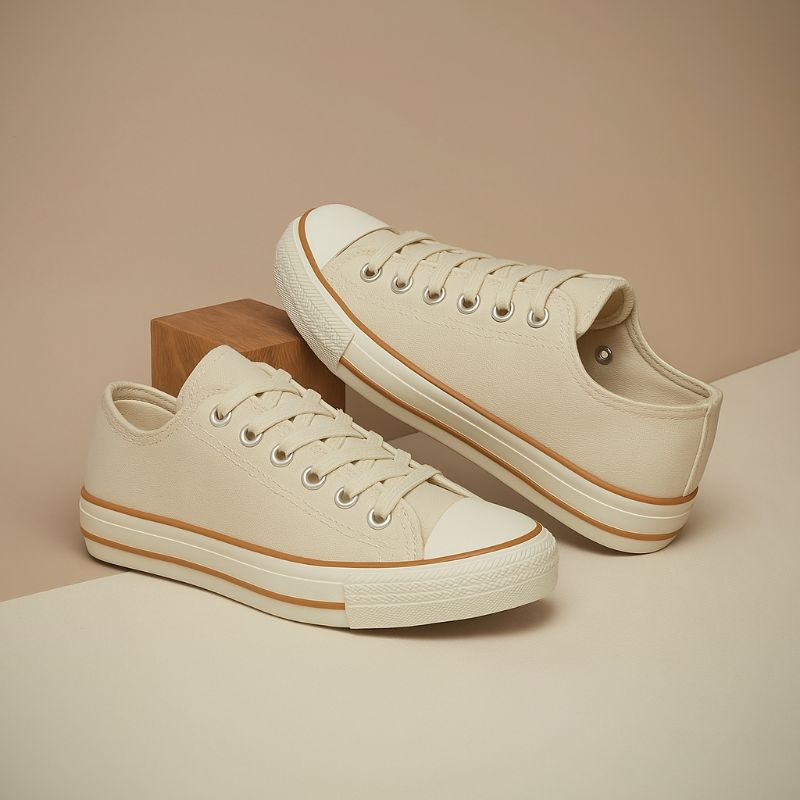 tênis feminino / tênis casual feminino / tênis bege / tênis areia / moda outono