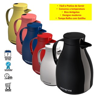 Garrafa Térmica Bule Gatilho Café Água Cha Chimarrao 500ml Cores em Oferta na Shopee