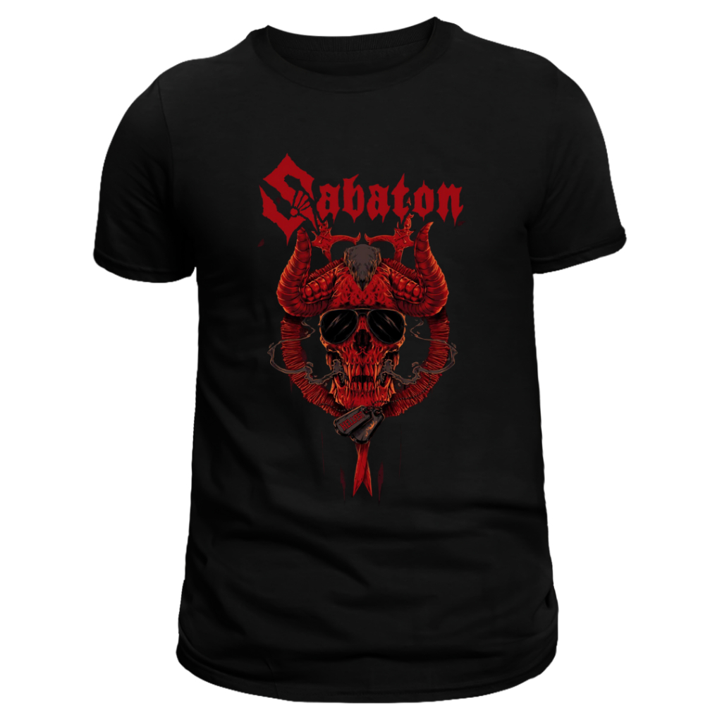 Camisa Camiseta Banda de Heavy Metal Sabaton, Adulto e Infantil,100% Algodão, Envio Rápido