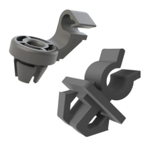 GRAMPO  HASTE VARETA DO CAPO JAC J3 SEDAN 10/16 (KIT 2 GRAMPO)