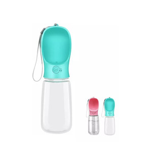 Garrafa Água Pet Passeio 550ml Bebedouro Com Trava Não Vaza