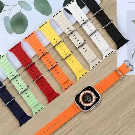 Pulseira Oceano Para Smartwatch Apple Watch Ultra 38mm 40mm 40 41 42 44 45 49mm Pulseiras