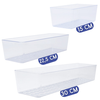 Escolha seu Kit Organizador Acrílico Transparente Modular Gaveta Geladeira Resistente em Oferta na Shopee
