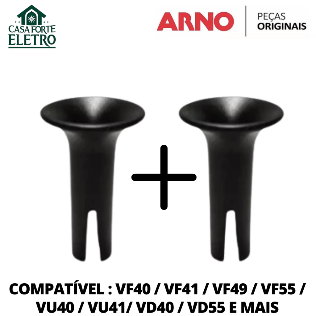 KIT 2 Pinos de Oscilação Original Ventilador Arno 40cm - compatível com VFP4 VF5C VF40 VU40 VF55 VF45 VF41 VF6M VU4C
