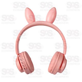 Fone De Ouvido Sem Fio Bluetooth Coelhinho Eletromex EL-1505 - Panda