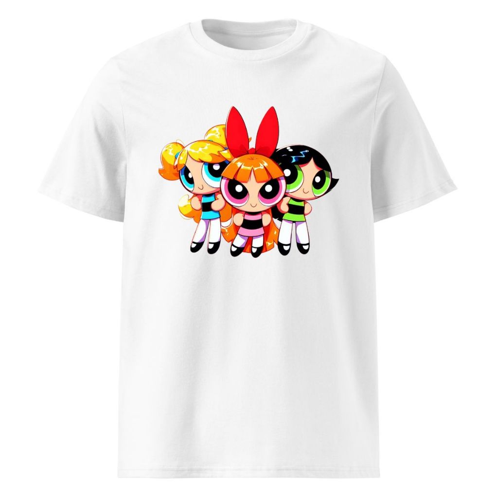 Camisa Camiseta Meninas Super Poderosas Docinho Lindinha Florzinha Moda Tumblr Blusa 100% Algodão Infantil Unissex