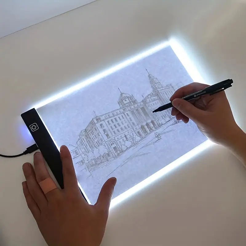 Mesa De Led A4/A5 Para Desenho E Transposição