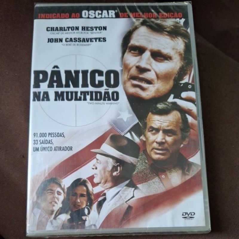 dvd pânico na multidão original (lacrado)