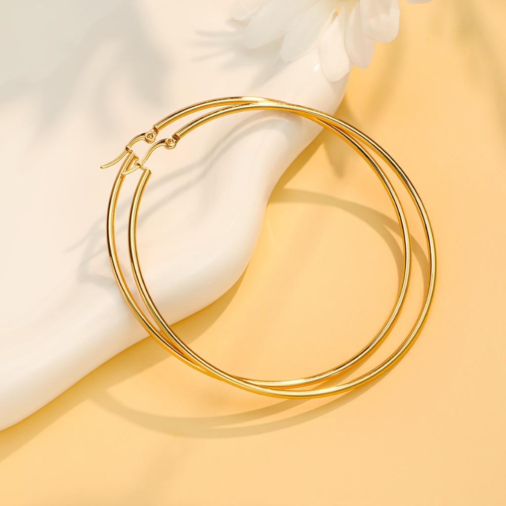 Argola Aço Inoxidável Dourada: Onde Comprar | BuscaProdutos