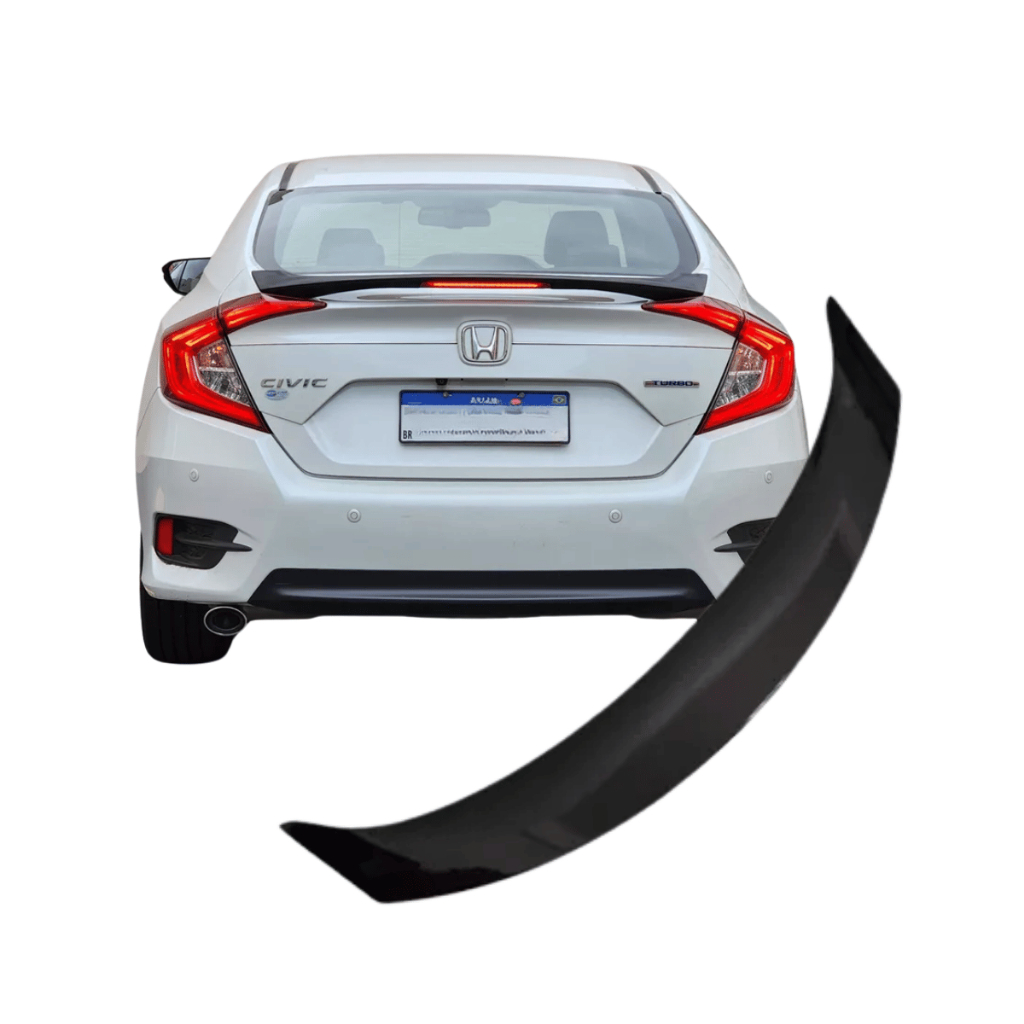 Aerofólio Honda Civic G10 Preto Brilhante