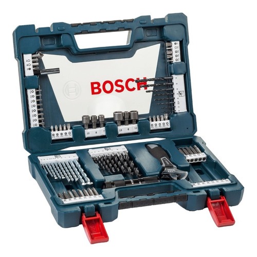 Jogo Kit De Ferramentas Brocas Titânio V Line 83 Peças Bosch em Oferta na Shopee