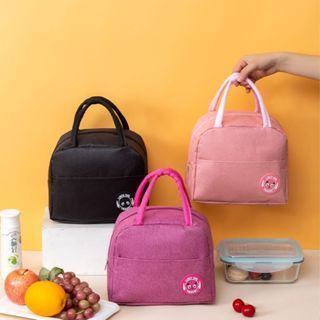 Kit1/2 Bolsas Térmicas Portátil Lancheira Térmica Marmita Viagem