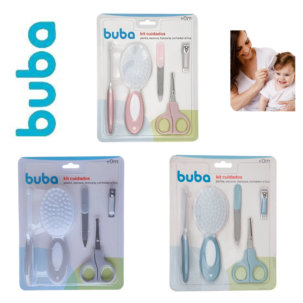Kit Higiene Infantil 5 peças Buba