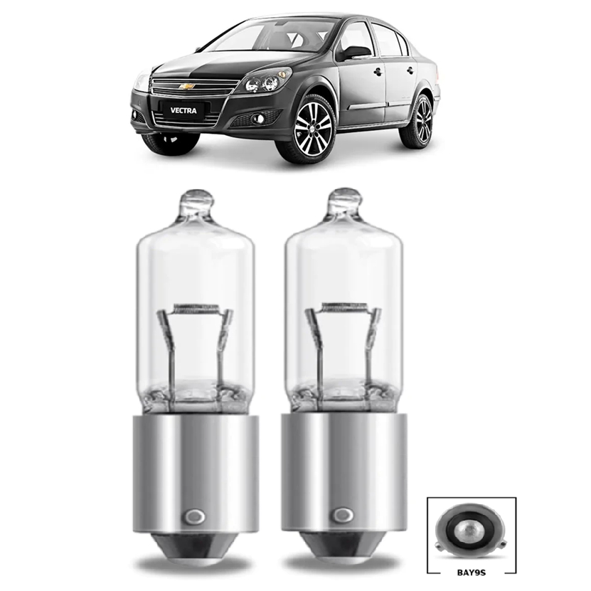 Par Lâmpada H21 Farol Dianteiro Seta Vectra 2008 2009 2010 2011 2012