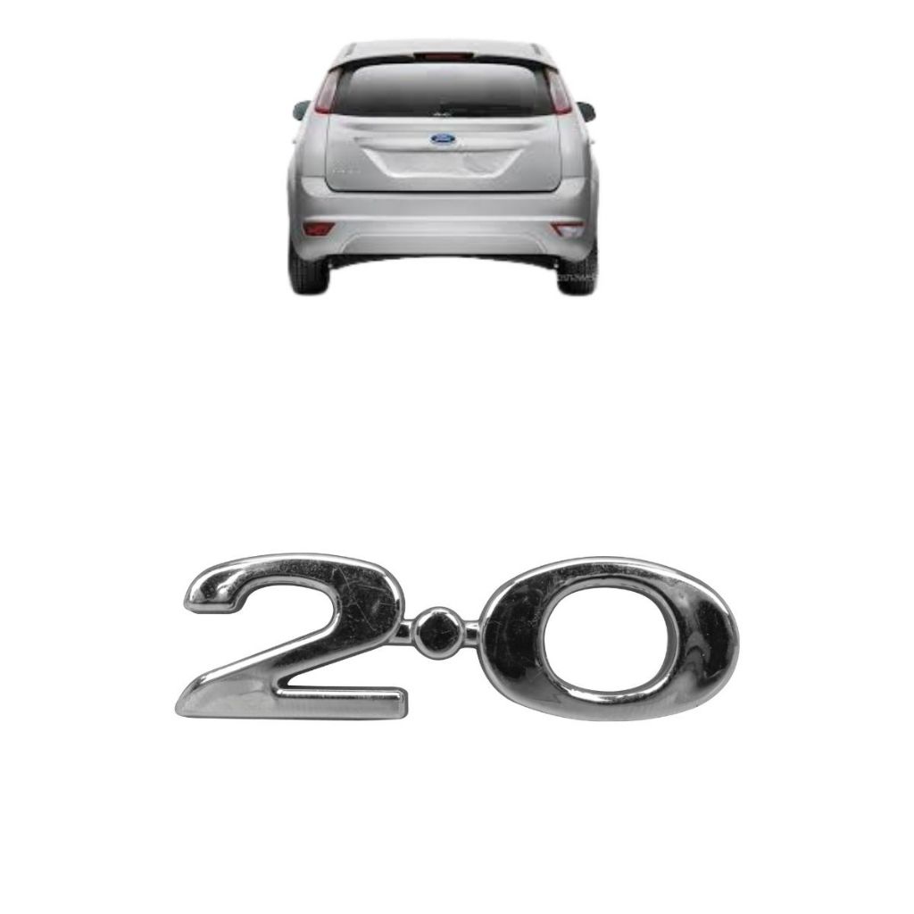 EMBLEMA ESCRITA 2.0 do FOCUS 2008 a 2013 em Oferta na Shopee