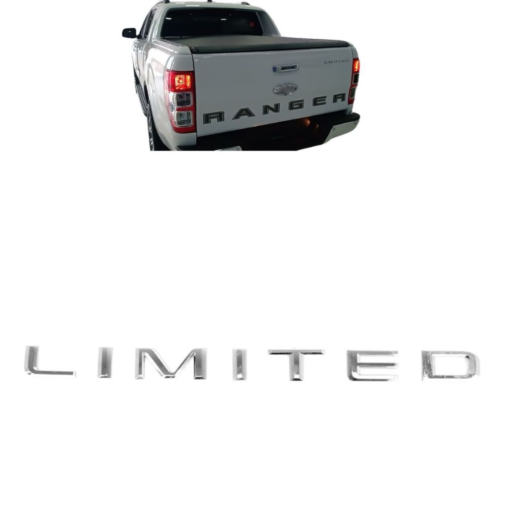 EMBLEMA ESCRITA LIMITED – RANGER 2013 a 2020 – TAMPA TRASEIRA em Oferta na Shopee