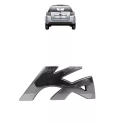 Emblema Escrita KA do Ford KA 2008 a 2013