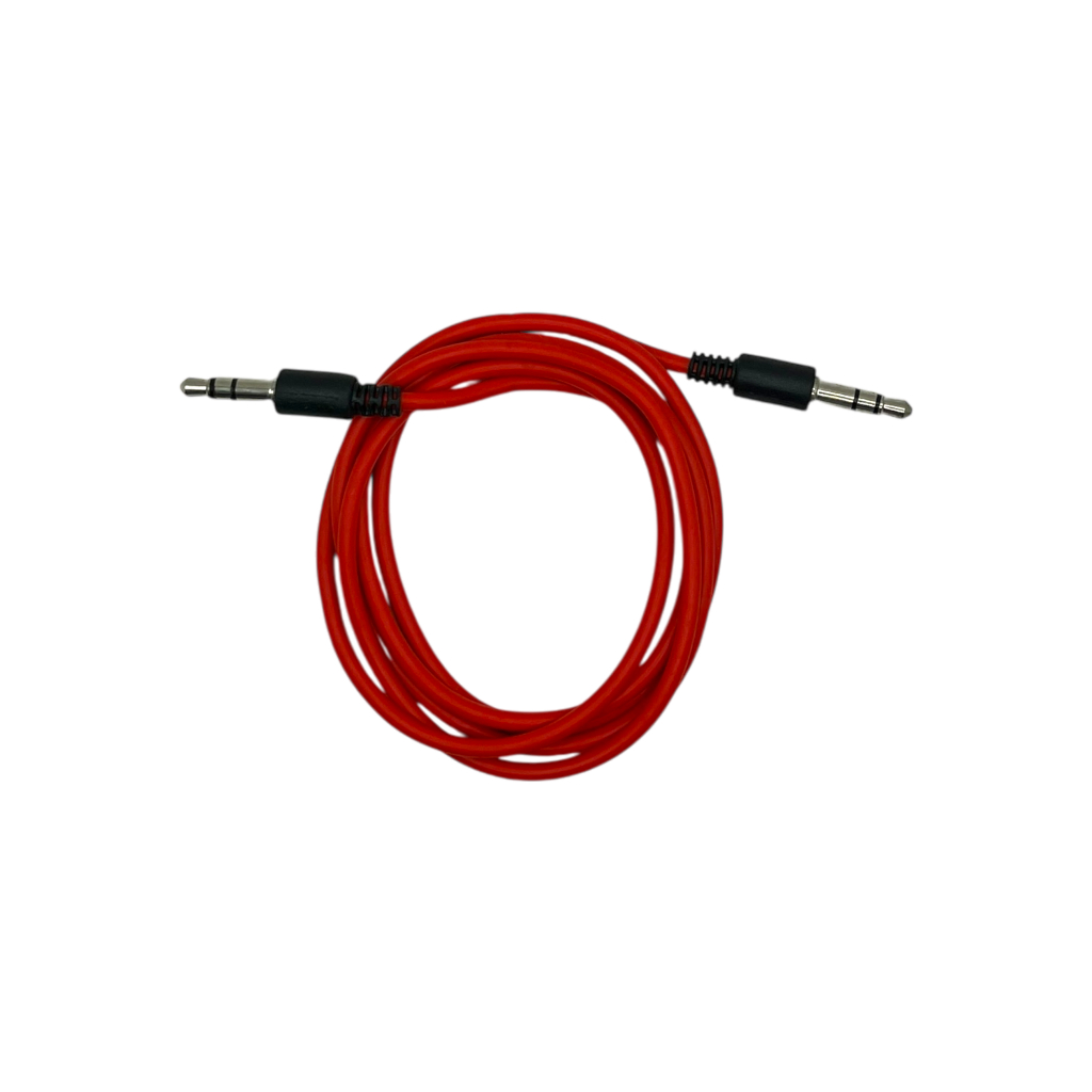 Cabo Auxiliar P2 CAS Cabo com Entrada Auxiliar P2 x Auxiliar P2 Flexivel Resistente 1 Metro