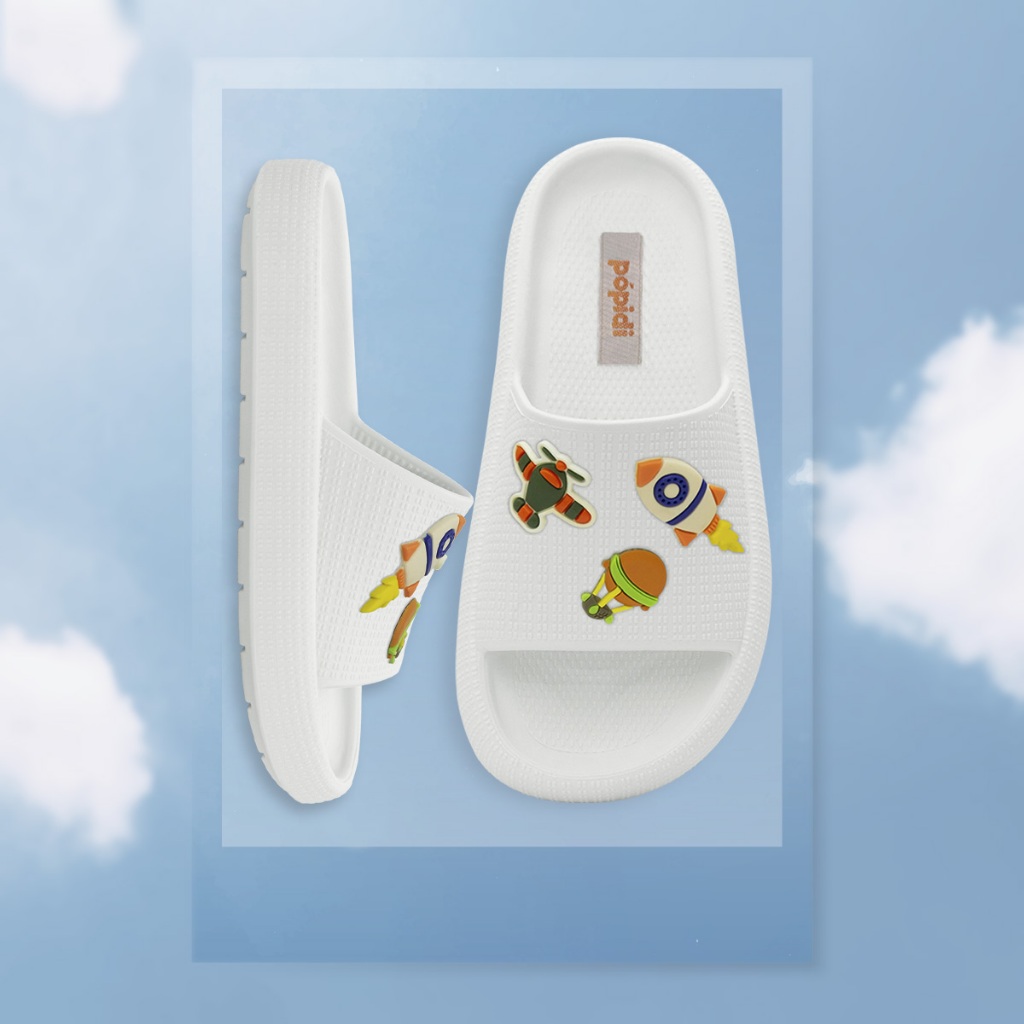 Chinelo Aereo Menino Infantil Nº 25 ao 40 Masculino Estilo Nuvem Moda Slide 12.119 em Oferta na Shopee