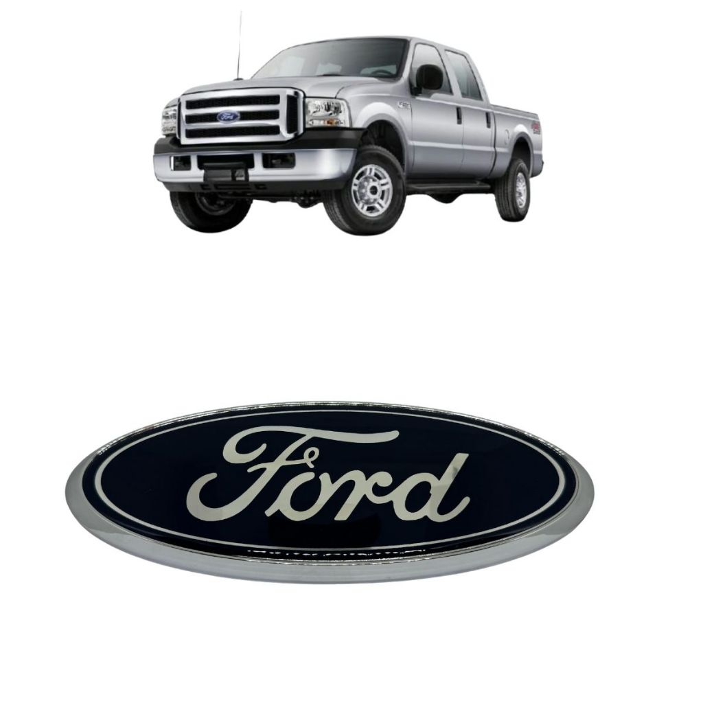 Emblema Ford Oval da Grade para F250 2006 a 2012 F-250