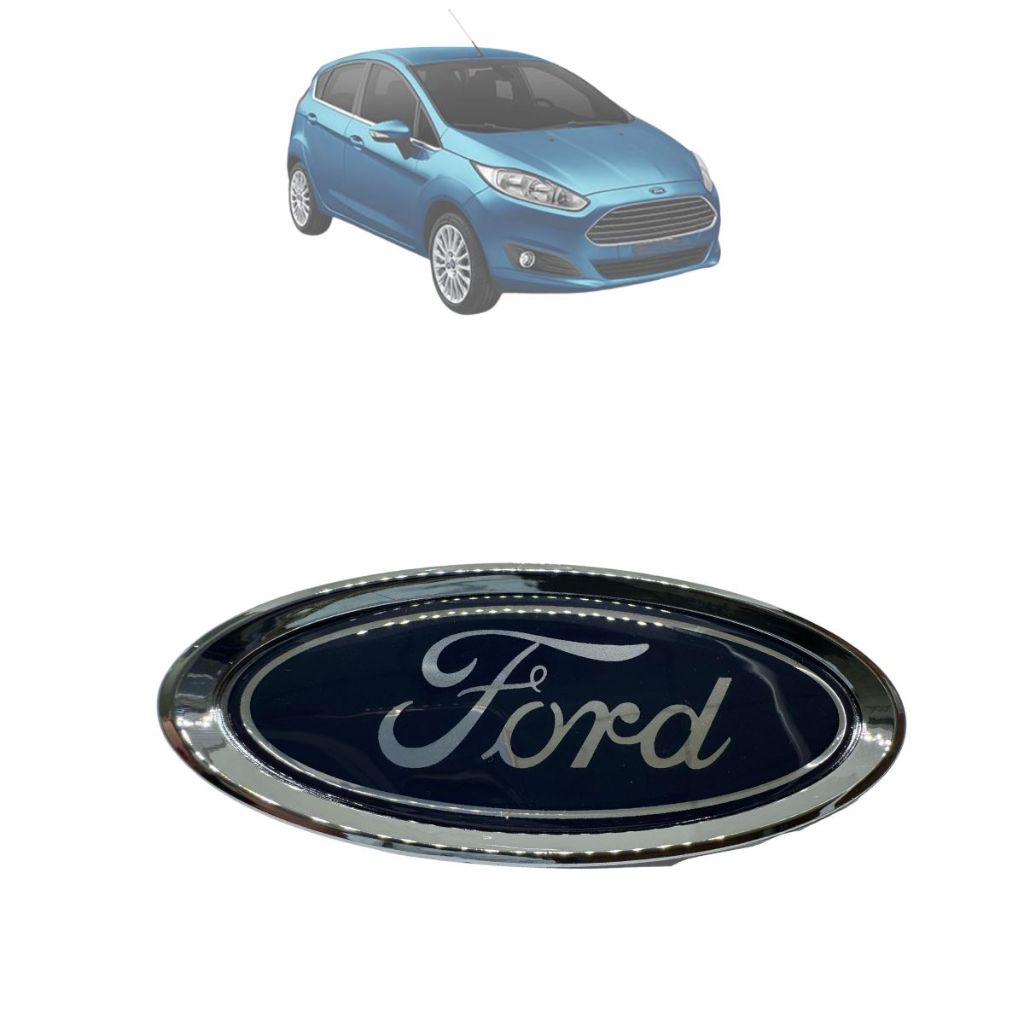 EMBLEMA LOGO FORD da GRADE NEW FIESTA 2014 a 2020 em Oferta na Shopee