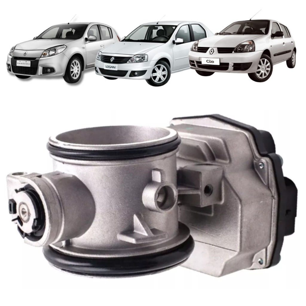 CORPO DE BORBOLETA RENAULT LOGAN 1.6 16V 2007/ CLIO MEGANE em Oferta na Shopee