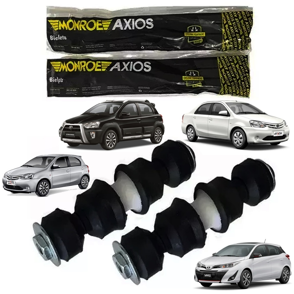 Bieleta Dianteira Toyota Etios Yaris Após 2013 Especial Par em Oferta na Shopee